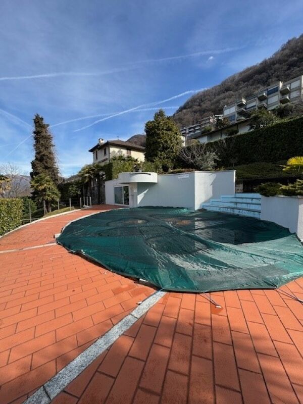 Aldesago 1.5 locali affittato con vista golfo di Lugano