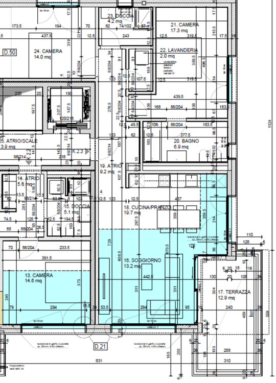 Moderno 1.5 locali a Bellinzona - Residenza Gerretta 9