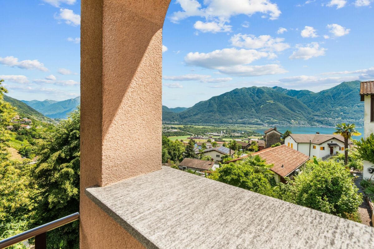 Tenero-Contra splendida casa vista lago in seconda residenza