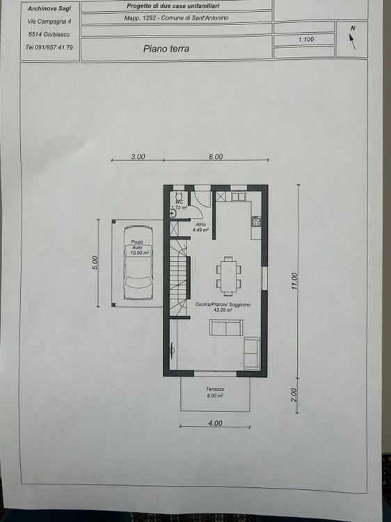 Terreno con progetto approvato - splendide case unifamiliari a Sant'Antonino 3