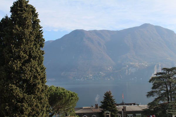 LUGANO - AFFITTASI LUMINOSO APPARTAMENTO DI 1 LOCALI VISTA LAGO
