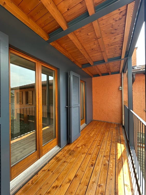 PONTE CAPRIASCA - AFFITTASI CASA DI 5 LOCALI NEL NUCLEO 8