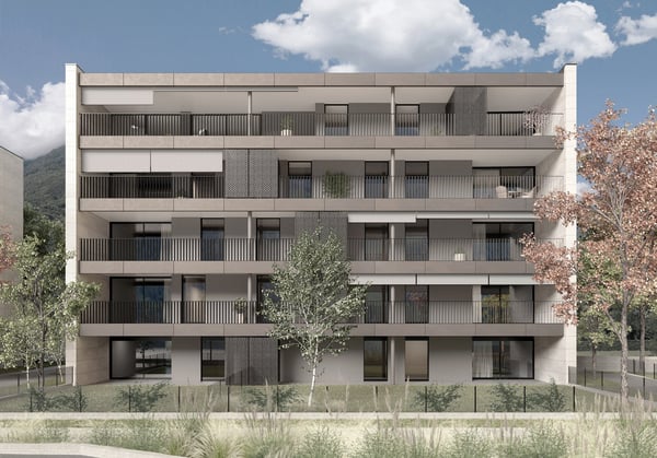Moderno appartamento 1.5 locali in nuova costruzione a Bellinzona 4