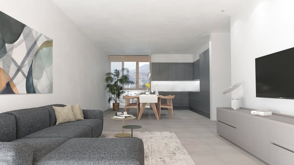 Moderno appartamento 1.5 locali in nuova costruzione a Bellinzona 1