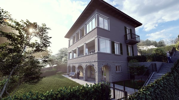 Splendido appartamento da 1.5 locali con giardino e panorama 1