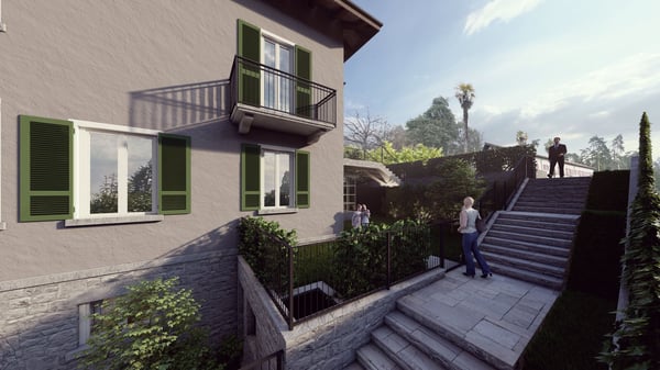 Attico da 1.5 locali con sottotetto e vista sul tutto il lago Maggiore 7