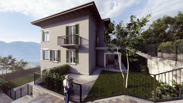 RESIDENZA SECONDARIA - Appartamento con terrazza di 1.5 locali con vista panoramica a Locarno 5