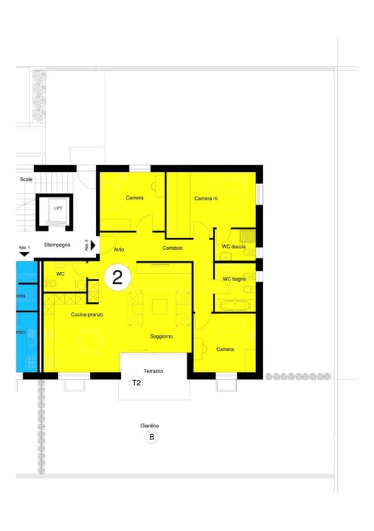 Cadenazzo -Moderno 4.5 con grande giardino privato 12