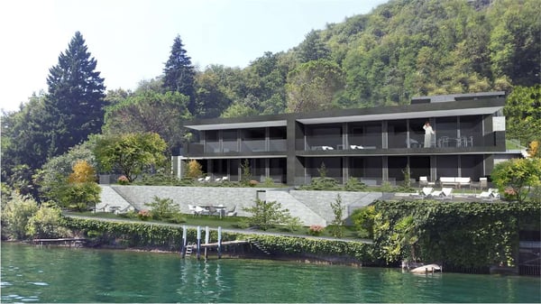 Meravigliosa villa a lago a Melide 8