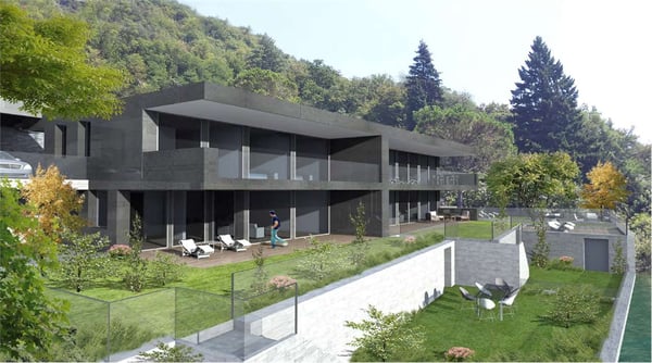 Meravigliosa villa a lago a Melide 2