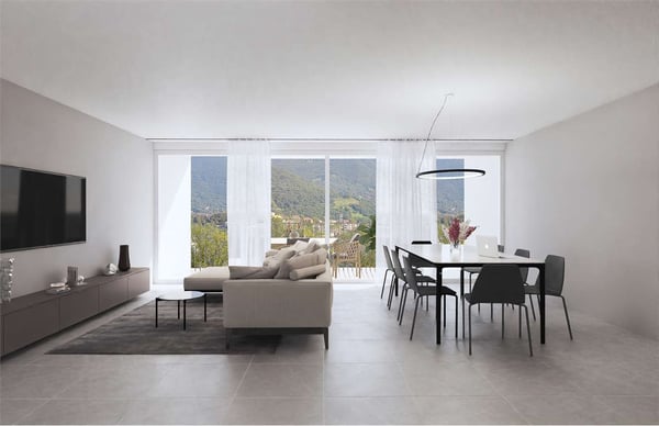 Tesserete - Spettacolare villa a schiera in costruzione 4