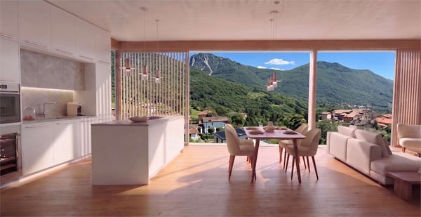 Moderna casa di nuova costruzione in Capriasca 2