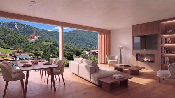 Moderna casa di nuova costruzione in Capriasca 1