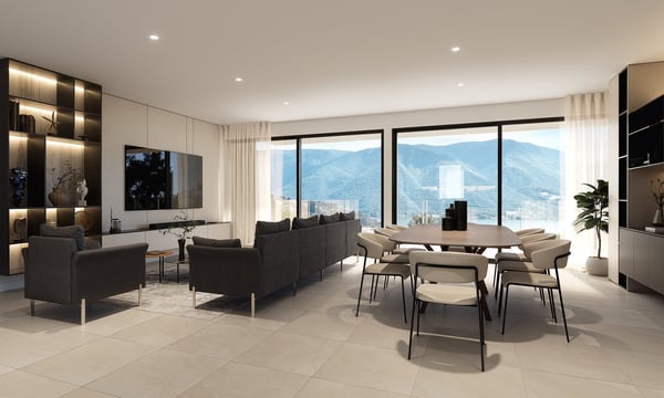 Esclusivo appartamento vista lago di 5.5 locali a Lugano 1