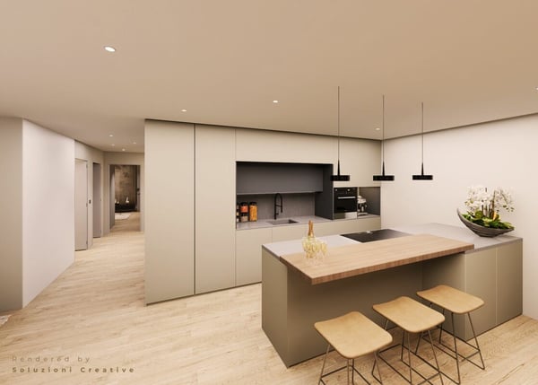 Attico di 1.5 locali con ampia terrazza in zona tranquilla 5