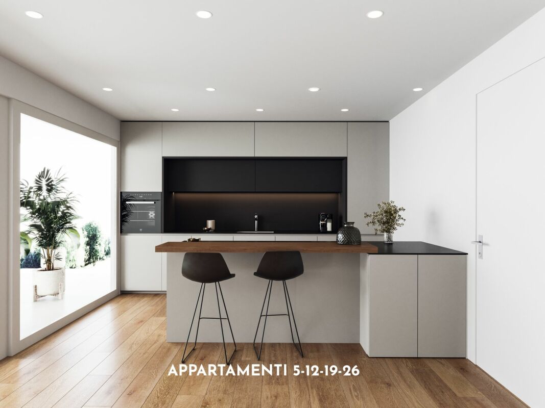 Generoso 3.5 locali con grande terrazza in zona tranquilla