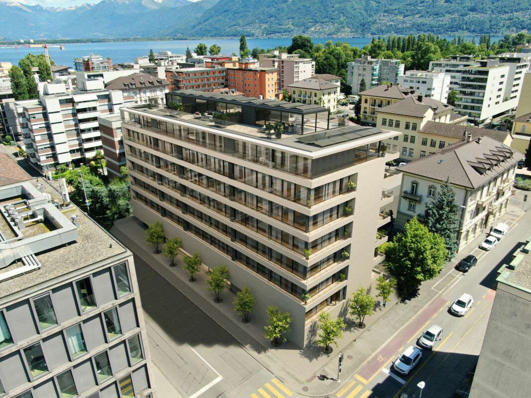 Vivi il lusso a Locarno - Prestigioso 3.5 locali in centro (auch Zweitwohnsitz)