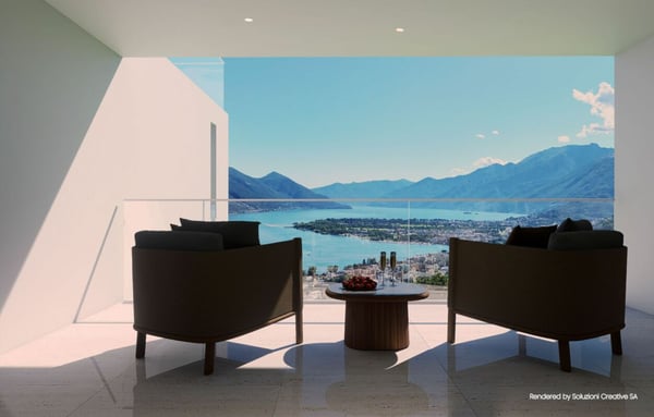 Lussuoso 3.5 locali: modernità ed eccellenza con vista lago 8