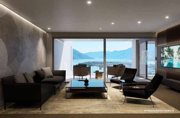 Lussuoso 3.5 locali: modernità ed eccellenza con vista lago 7