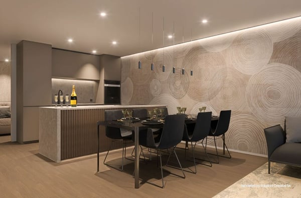 Lussuoso 3.5 locali: modernità ed eccellenza con vista lago 3