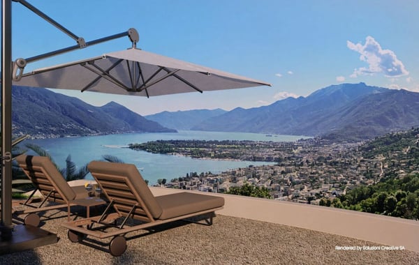 Lussuoso 5.5 locali: modernità ed eccellenza con vista lago 24