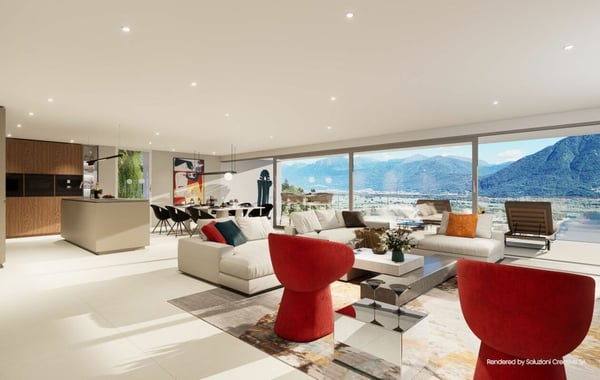 Lussuoso 5.5 locali: modernità ed eccellenza con vista lago 4