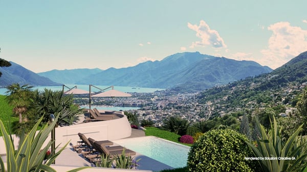 Lussuoso 5.5 locali: modernità ed eccellenza con vista lago 23