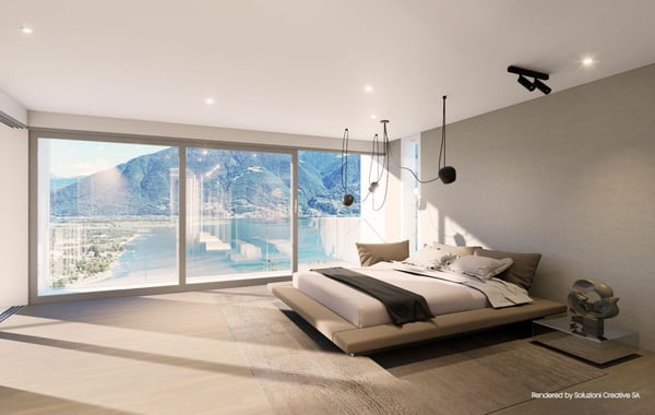 Lussuoso 5.5 locali: modernità ed eccellenza con vista lago 7