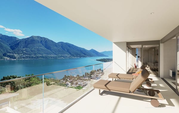 Lussuoso 5.5 locali: modernità ed eccellenza con vista lago 2