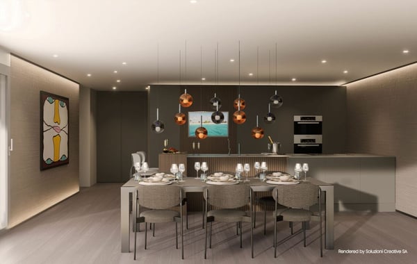 Lussuoso 4.5 locali: modernità ed eccellenza con vista lago 3