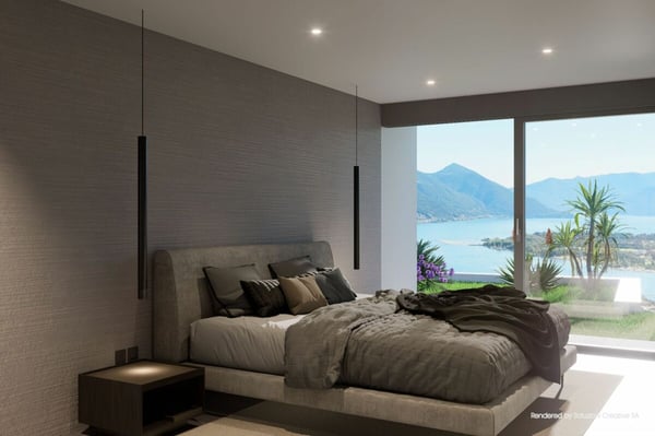 Lussuoso 4.5 locali: modernità ed eccellenza con vista lago 13