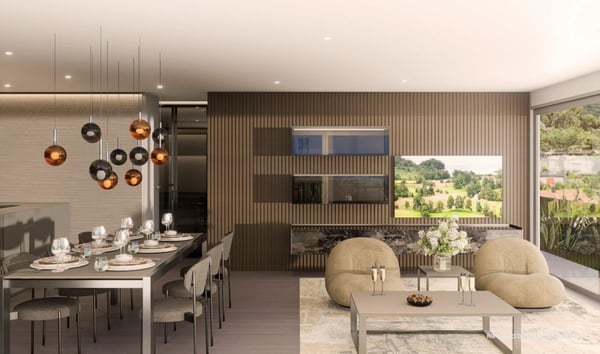 Lussuoso 4.5 locali: modernità ed eccellenza con vista lago 4