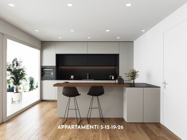 Generoso 3.5 locali con grande terrazza in zona tranquilla 3