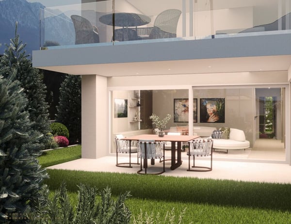 Generoso 3.5 locali con grande terrazza in zona tranquilla 11