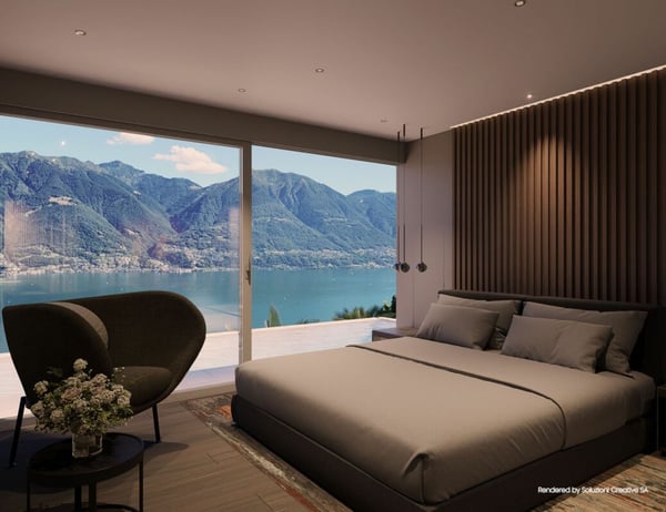 Zweitwohnsitz - Villa da sogno in posizione unica con imprendibile vista lago, wellness e piscina 9