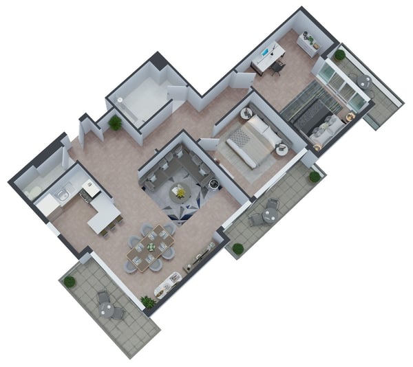 Eleganza e luminosità in posizione privilegiata – Lugano, Pazzallo- A REDDITO 1