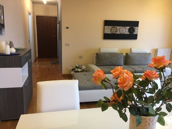 STUPENDO 2 LOCALI CON TERRAZZO VISTA LAGO POSTO AUTO COPERTO 8