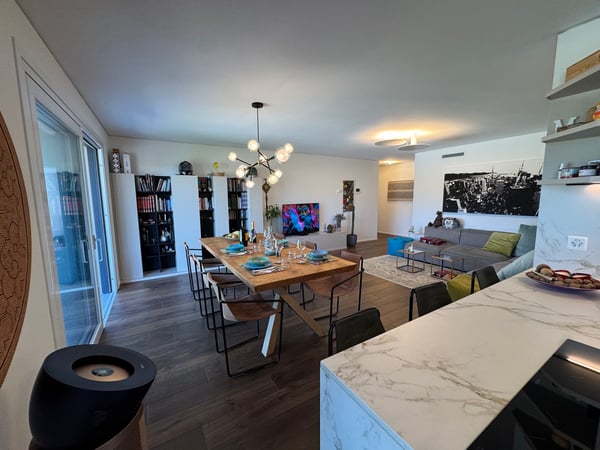 Novazzano – Attico moderno con terrazzi panoramici e finiture di alto standing 16