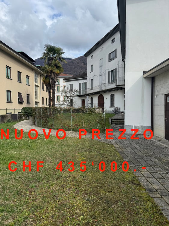 Mendrisio Centro – Elegante appartamento con giardino privato in villa storica 1