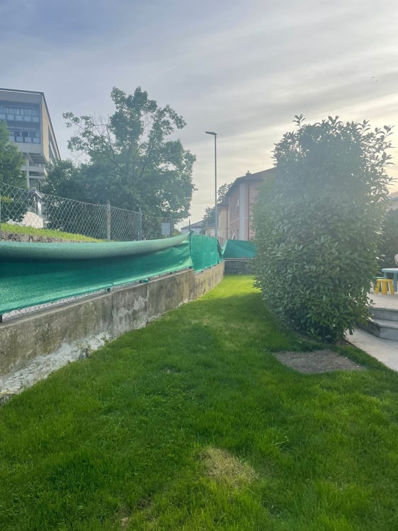 Una villa liberty in centro a Mendrisio con giardino box doppio più posti auto 24