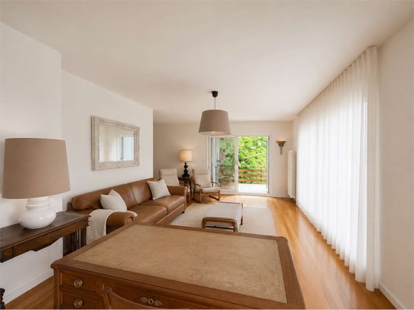 Villa bifamiliare con vista aperta e importante potenziale edificatori 7