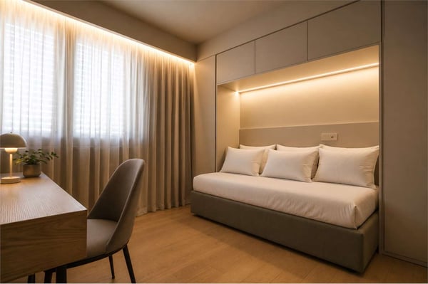 CASA SECONDARIA A LUGANO - 3,5 locali di fronte al Parco Ciani 9