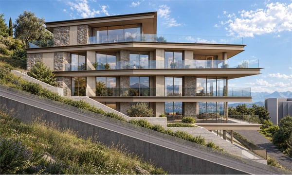 Paradiso - Esclusive residenze di nuova costruzione con vista lago e a 2
