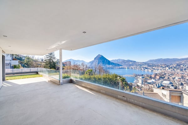 Nuovo spazioso appartamento 4,5 con vista lago e giardino 6