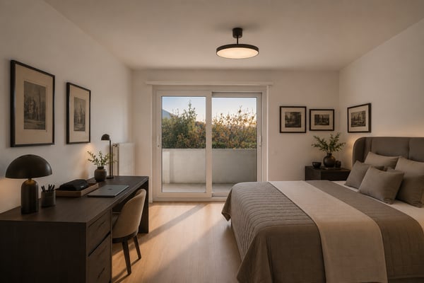 Elegante 4.5 locali con terrazze, vicino al centro e alla stazione di Lugano 3