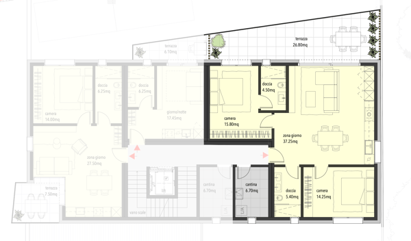 Residenza AGLA - Vivere il centro con stile: esclusivo 3.5 locali di nuova costruzione a Bellinzona 2
