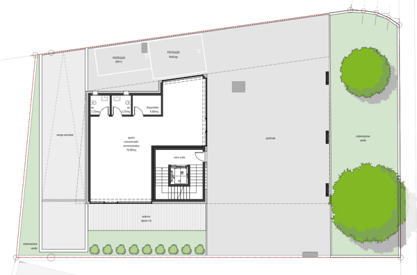 Nuovo spazio commercialeamministrativo di 97 m2 - Residenza AGLA, Bellinzona 2