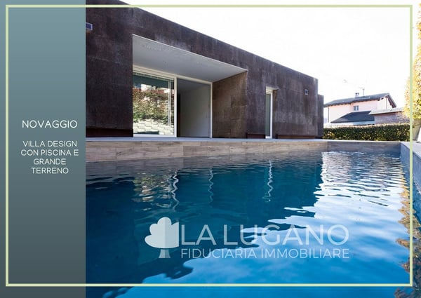 villa Moderna con piscina e grande terreno 1000 mq