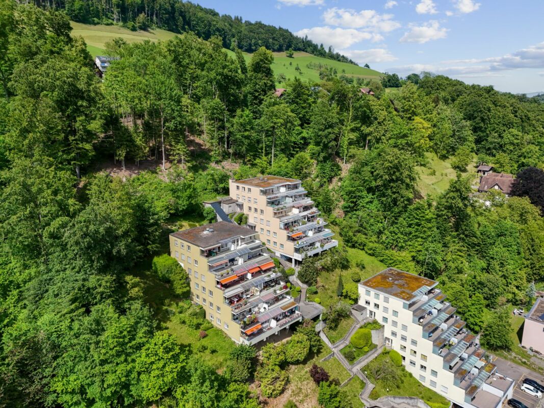 Frisch renovierte 3.5-Zimmer-Wohnung mit schöner Terrasse und traumhafter Aussicht in Kriens