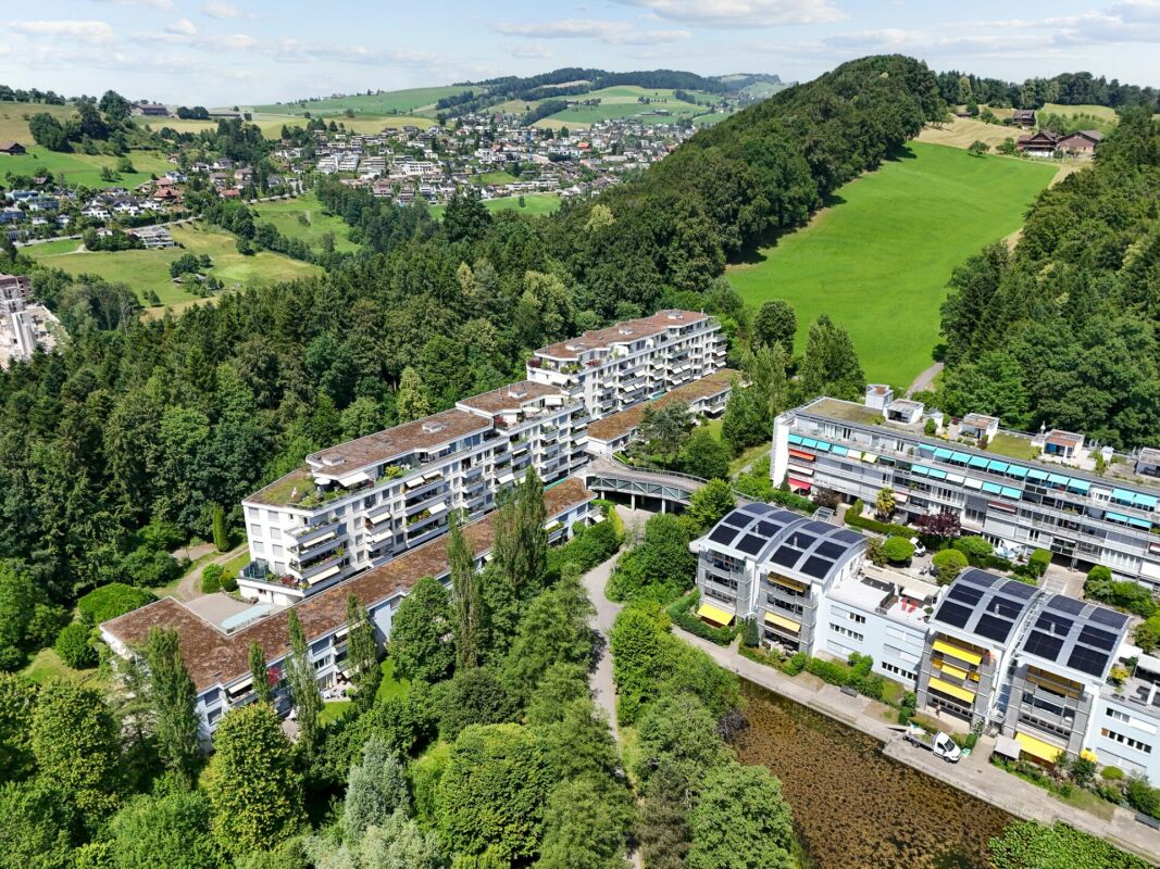 5.5-Zimmer-Wohnung mit zwei Balkonen und Pilatussicht